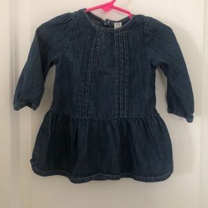 Little girls baby Gap denim dress